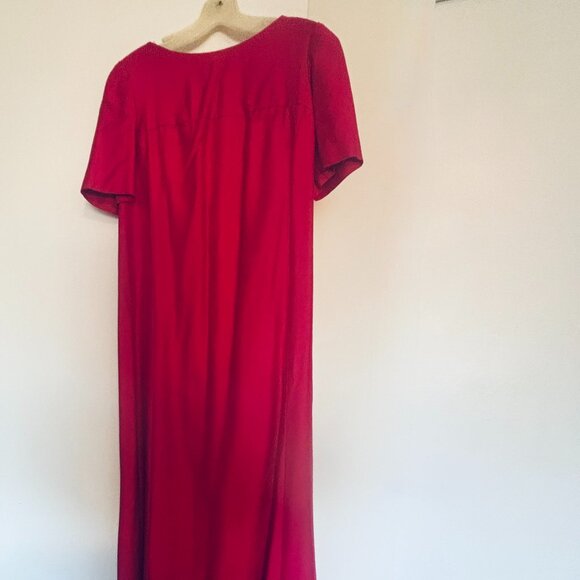 Beautiful Vintage Fuschia Gown - size 6/8 - Picture 6 of 10
